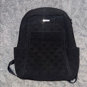 Vera Bradley Black Quilted Backpack